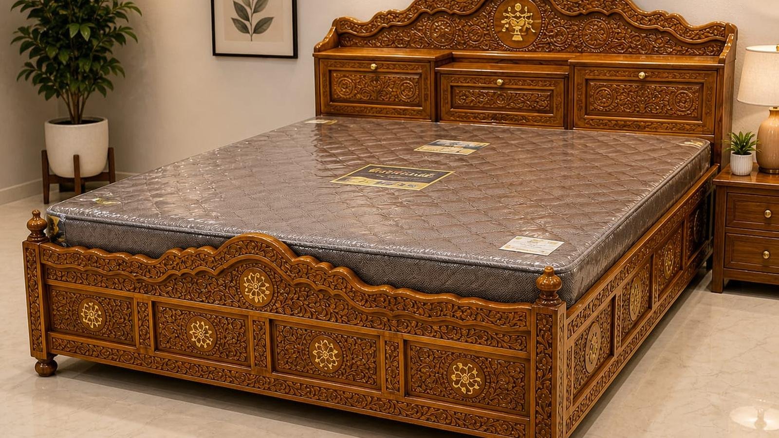 Bedroom at Furniture Mall, Bailey Road, Patna
